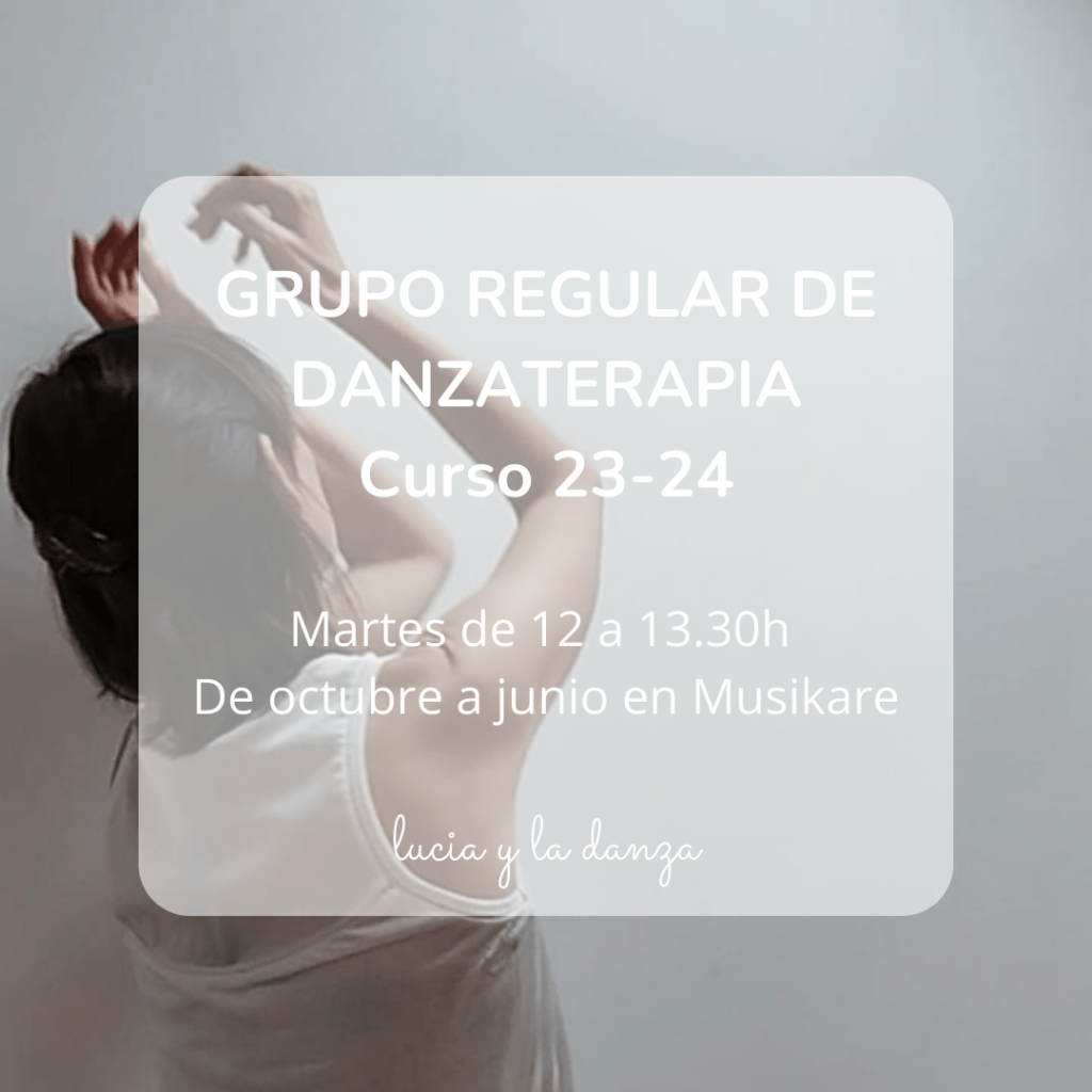 GRUPO REGULAR DE DANZATERAPIA PARA PERSONAS ADULTAS